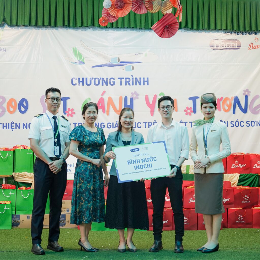 Inochi - Tập đoàn Tân Phú cùng Bamboo Airways sát cánh yêu thương